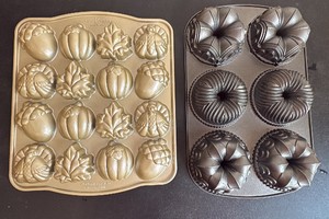 Two Nordic Ware Mini Cake Pans