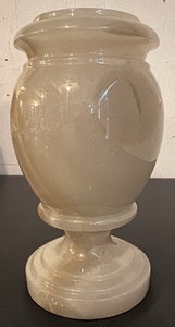 Vintage Hand Carved Stone Vase
