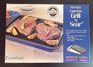 Nordic Ware Cast Iron Grill N Sear