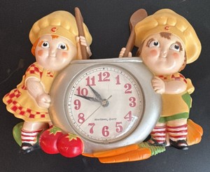 1990 Campbells Soup Kids Clock