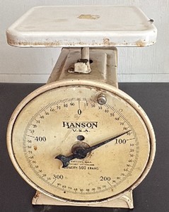 Vintage Hanson Scale