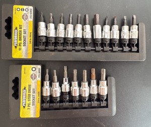 Two Performax 38 Drive Socket Sets