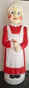 Mrs. Claus Blow Mold