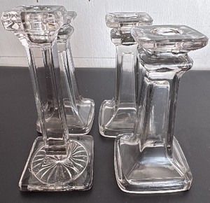Four Vintage Candlesticks