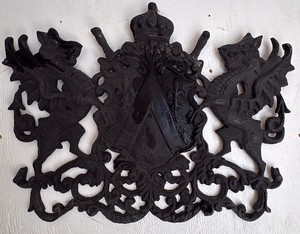 Cast Iron Coat of Arms