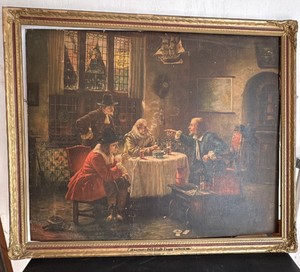 Vintage Print in Heilemans Frame
