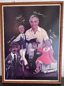 Framed Poster of Steve Cannon