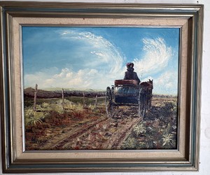 Framed Oil Painting