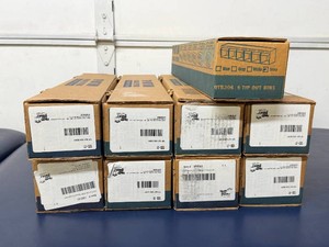 MSRP $450 NEW 9 Quantum Storage Systems QTB306IV Clear 6-Bin Tip-Out Organizers, 54 Removable Bins Total, Stackable &amp Wall-Mountable Modular Storage, Hardware, Fasteners, Parts, Tools, Electronics, Garage, Workshop &amp Warehouse, 24x4.5x4