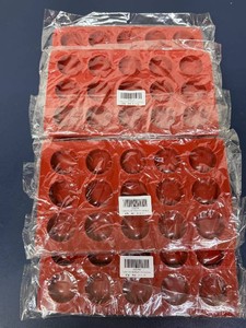 MSRP $90 NEW 10 FUGZAUD 15-Cavity Silicone Round Molds, 150 Total Cavities Food-Grade BPA-Free Nonstick Baking &amp Candy Molds For Chocolate, Gummies, Mini Muffins, Cake, Jelly, Ice, Soap, Candles &amp Resin, OvenMicrowaveFreezerDishwasher Safe