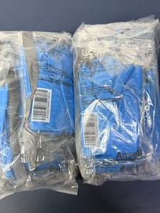 MSRP $100 NEW 24 Pairs Ansell 5789015 Heavy-Duty Utility Gloves, Small, Reusable LatexNitrile Blend, 13 Extra-Long Cuff, Flock-Lined Textured Grip, Chemical, Disinfectant, Janitorial, Lab &amp Industrial Cleaning