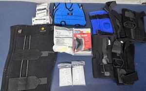 MSRP $300 NEW &amp USED Orthopedic Brace &amp Support Lot, Corflex, IMAK RSI, Bird &amp Cronin Crandall Elbow Splints, Mueller Knee Sleeve, T.E.D. Anti-Embolism Stockings, Knee, Elbow, Back &amp Joint Supports, Rehab &amp Home Health