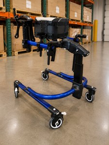 MSRP $3,200 Rifton Pacer Large Made In USA 200-Lb. Capacity Gait Trainer & Walking Mobility System With Multi-Position Body Supports, Arm Supports & Casters, PediatricAdult Rehabilitation, Physical Therapy & Special Needs