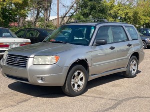 2006 SUBARU FORESTER 2.5 X 107k Miles  All Wheel Drive (NO RESERVE)