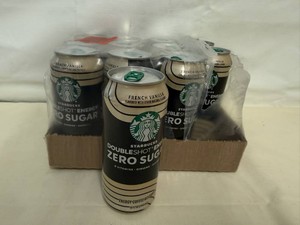 12x Starbucks Double Shot Zero Sugar-French Vanilla