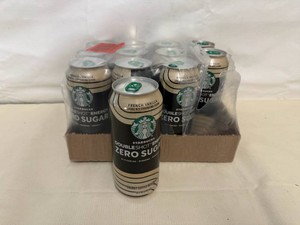 12x Starbucks Double Shot Zero Sugar-French Vanilla