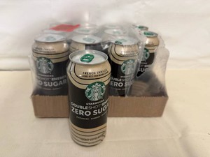 12x Starbucks Double Shot Zero Sugar-French Vanilla