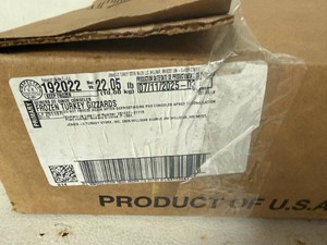 22lbs Turkey Gizzard-Package in 2 Bags