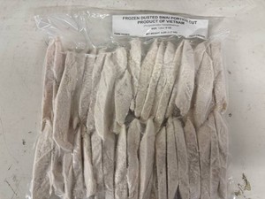 G. 5lbs Swai Portion Cut-Dusted