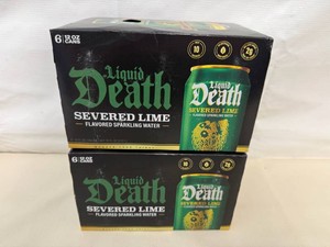 2x Liquid Death-Severed Lime