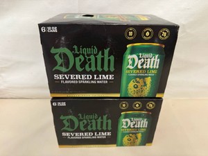 2x Liquid Death-Severed Lime