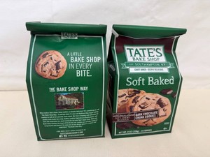 4x Tates Soft Baked-Dark Chocolate Chunk Cookies