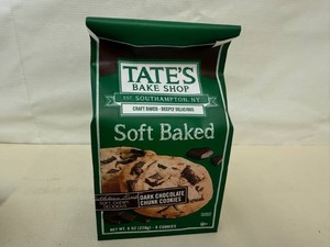 4x Tates Soft Baked-Dark Chocolate Chunk Cookies