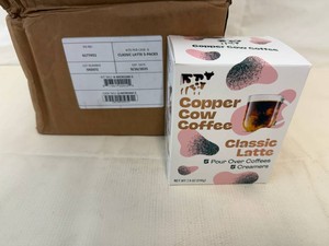 6x 5ct Copper Cow Coffee Classic Latte
