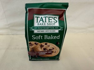 4x Tates Soft Baked-Dark Chocolate Chips Cookies