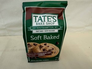 4x Tates Soft Baked-Dark Chocolate Chips Cookies