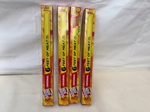 4x Slim Jim 6 feet of Meat