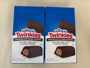 2x Hostess Chocolate Cake Lovers Twinkies