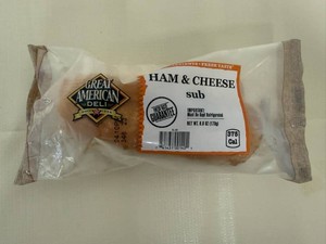 6x Ham & Cheese Subs