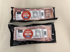 2x 1.5lbs Thick Cut Hardwood Smoked Bacon