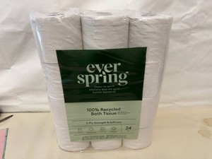 24 Rolls Ever Spring Toilet Paper
