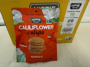 8x Hippe Snacks Califlower Crisps