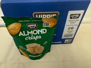 8x Hippe Snacks Almond Crisps