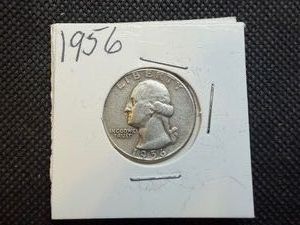1956 Silver Washington Quarter