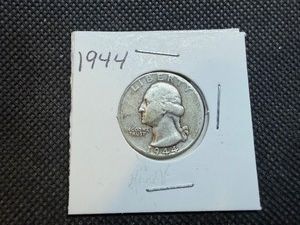1944 Silver Washington Quarter