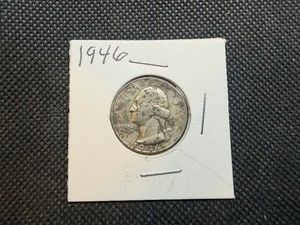 1946 Silver Washington Quarter