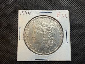 1896 Morgan Silver Dollar Marked BU When Purchased