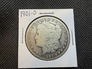 1901 O Morgan Silver Dollar