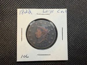 1822 Large Cent