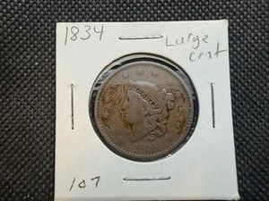 1834 Large Cent