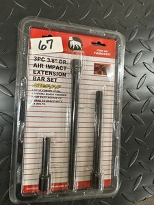 3 pc - 38 Drive AIR IMPACT EXTENSION SET - new