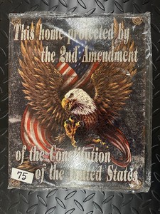 New TIN SIGN - 2nd Amendment