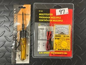 New Sperry MULTI METER  ToolMart TEST LIGHT