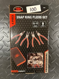-NEW- SNAP RING PLIER SET - 45690