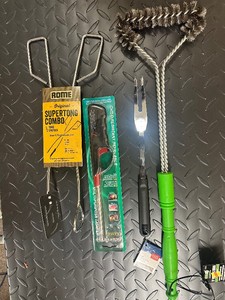 New - LOTNOF GRILLING SUPPLIES - 4 items