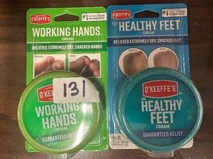 WORKING HANDS  HEALTHY FEET Therapeutic Creams - Made in USA